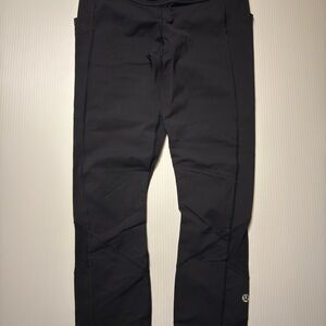 lululemon athletica Black Seam-Detail Leggings